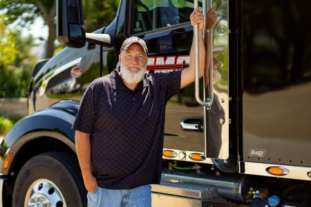 Curtis with truck