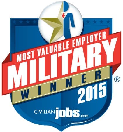 Most Valuable Employer for Military logo