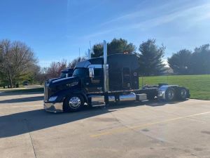 TMC Driver Bryan Celestine's truck.