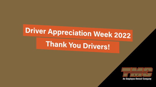 Thank You, Drivers! Driver Appreciation Week 2022