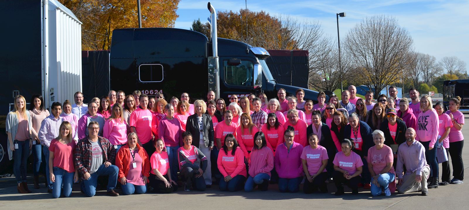 Des Moines Pink Friday TMC Transportation Employee Logistics Transportation 