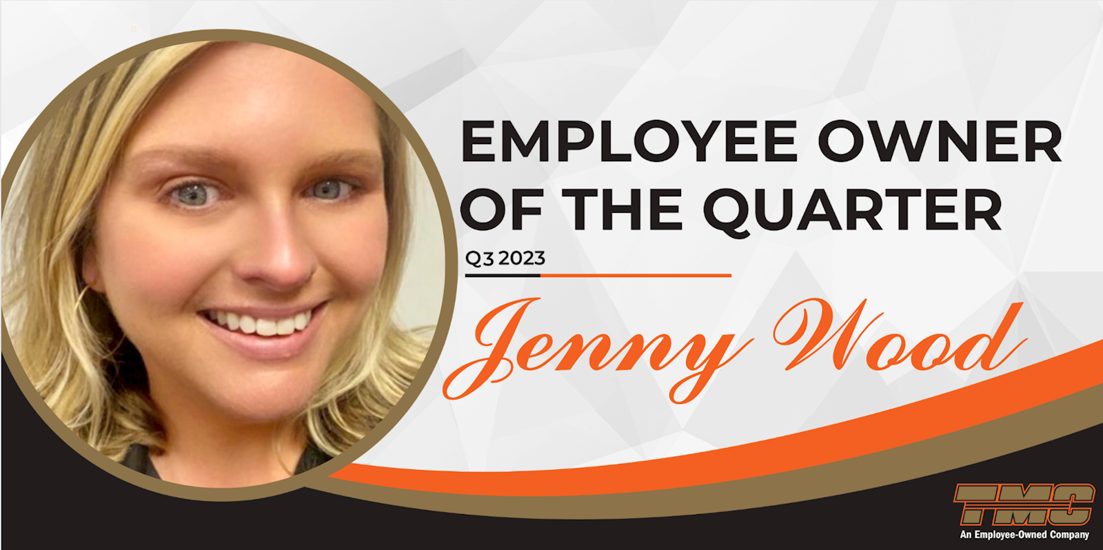 Jenny Wood Named Employee Owner of the Quarter