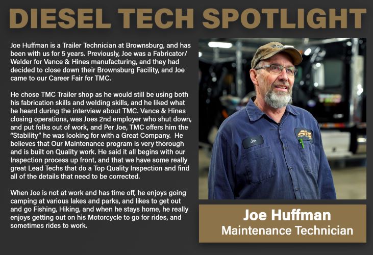 Diesel Tech Spotlight: Joe Huffman