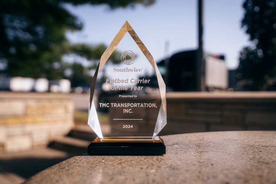 Southwire Flatbed Carrier of the Year award