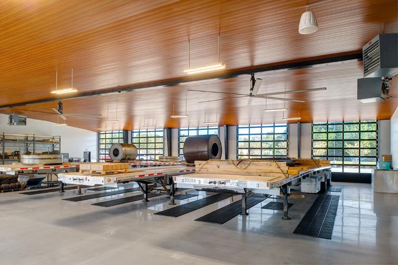 Load securement training area