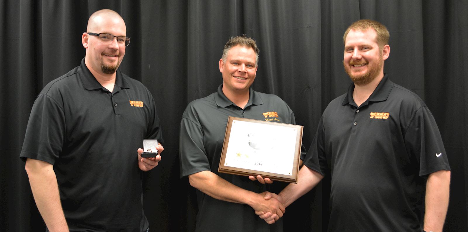 Des Moines Wheel Master TMC Transportation Tenure Award