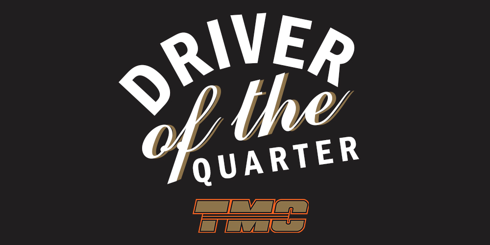 TMC Names Stephen Windham Driver of the Quarter