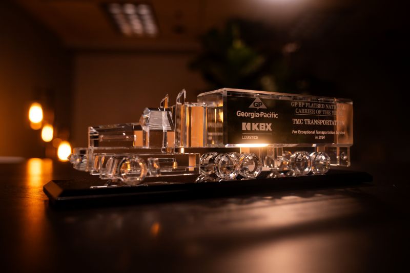 KBX Logistics' GP BP Flatbed Carrier of the Year 2024 Award