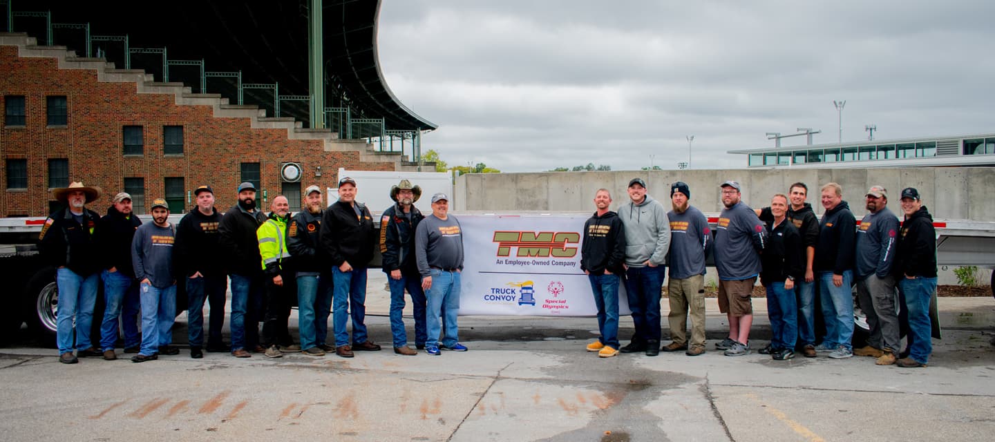 Special Olympics Truck Convoy