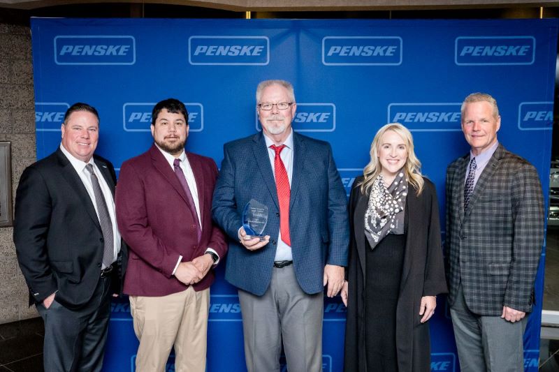 TMC at the Penske Carrier Awards ceremony