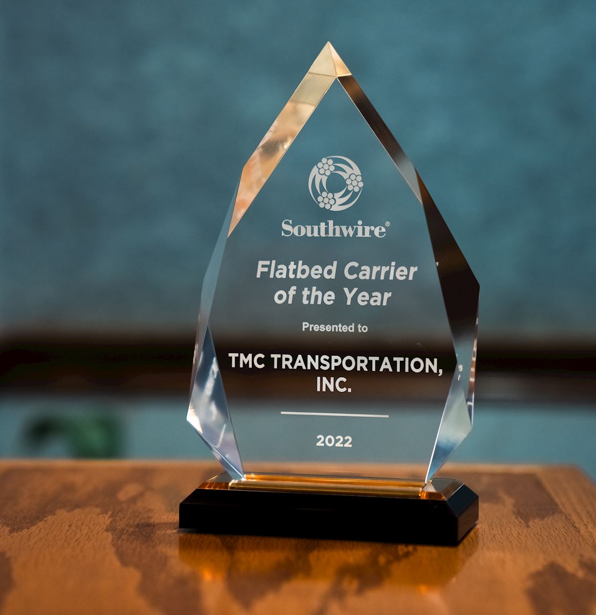 Southwire's Flatbed Carrier of the Year 2022 Award